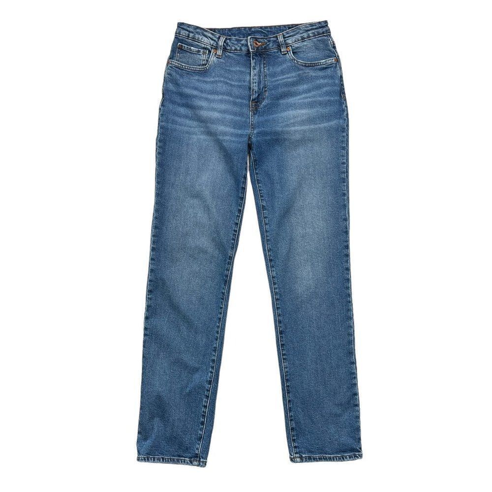 Buffalo David Bitton Jayden Jeans Women's 28 Blue High Rise‎ Straight Cut Denim